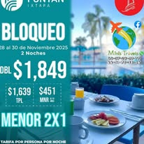 Bloqueo Minis Travels Ixtapa
